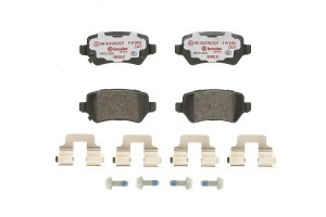 P59038X колодки дисковые задние! XTRA\ Opel Astra G 1.8-2.2DT 01-04/Zafira 2.2i/ P59038X BREMBO