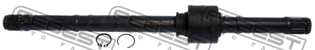 полуось левая 22x425x22!\ Nissan Primera P11 1996-2001 0212-P10LH FEBEST