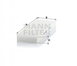 Фильтр воздушный кабины CU 3869 MANN FILTER