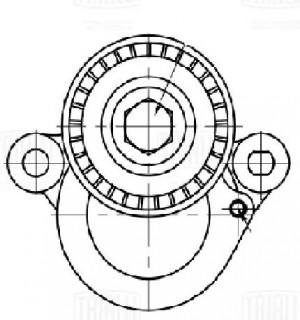 Ролик привод. ремня Mercedes GLC (X253) (15-) 2.1d [OM651] (с натяж. мех.) (CM 5 CM5622 TRIALLI