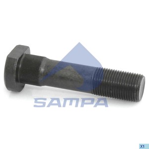 Шпилька колеса MAN заднего (M18х1.5х85мм со шлицами) SAMPA 022403 SAMPA