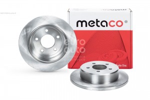 Диск тормозной CHRYSLER Voyager DODGE Caravan (00-) задний (1шт.) METACO 3060166 METACO