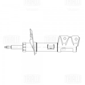 Амортизатор (стойка) перед. прав. газ. для а м Dodge Caliber (06-) (AG 03352) AG 03352 TRIALLI