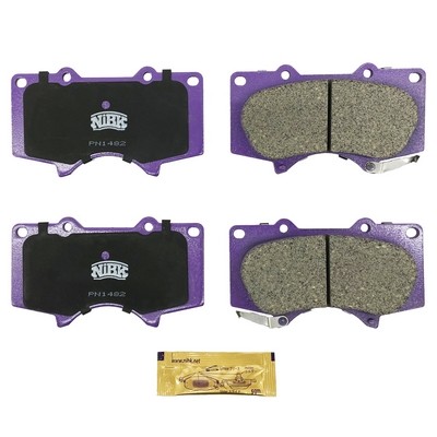 Колодки тормозные MITSUBISHI Pajero 4 (07-) TOYOTA Land Cruiser Prado (03-) пере PN1482 NIBK