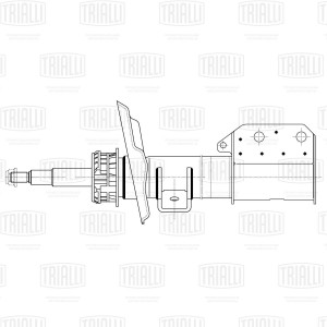 Амортизатор Mercedes GLK (X204) (08-) (стойка) перед. лев./прав. (AG 15060) AG 15060 TRIALLI