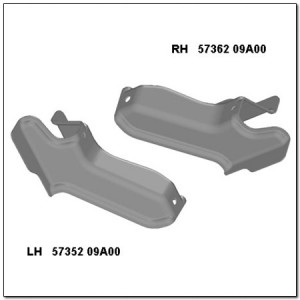 Кронштейн SSANGYONG Kyron (05-) крыла переднего правого OE 5736209A00 SSANG YONG
