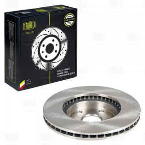 Диск торм. Geely Emgrand EC7 (07-) перед. d=281 (DF 270053)  2шт DF 270053 TRIALLI