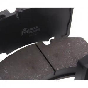 Колодки тормозные BPW SAF дисковые (с выточкой под датчик АБС,SAF SKRB 9022K01/S 35033032 MEGA POWER