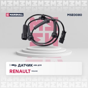 Датчик ABS передн. Renault: Megane II 02- MSE0080 MSE0080 MARSHALL