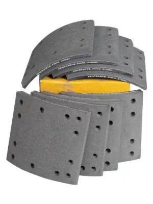 накладки тормозные STD! 19036 (419x178) (С ЗАКЛ.93684/L9 6.35x1.9 96) ROR Z10712 ZENTPARTS