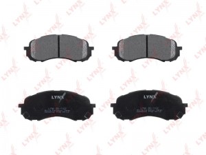 колодки тормозные дисковые передние!\ Subaru Impreza 1.5/1.6 00> BD-7102 LYNXAUTO