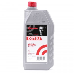Жидкость тормозная DOT 5.1 1л L05010 L05010 BREMBO