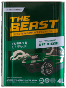 E0201L04U1 THE BEAST Синт-ое мот.масло TURBO D C3 5W-30 (4л) E0201L04U1 THE BEAST