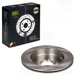 Диск торм. Land Rover Discovery III (04-)/IV (09-) 2.7d/3.0i/3.0d/4.0i зад. d=32 DF 130107 TRIALLI