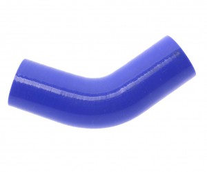 Патрубок ГАЗ-53 радиатора подводящий верхний силикон (d=38) MEGAPOWER 130-16-089 MEGA POWER