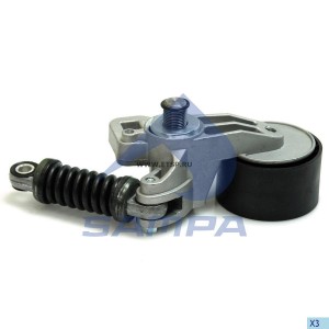 Натяжитель приводного ремня MERCEDES Actros,Axor (ролик пластик) SAMPA 200.052 SAMPA