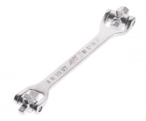 Ключ для маслосливных пробок 8 в 1 (S8,S10,S3/8",S1/2",H10,H12,H14,H17) JTC JTC-JW0709 JTC TOOLS