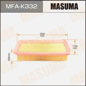 фильтр воздушный!\ Hyunda Accent, KIA Rio 1.4/1.6 16V 05> MFA-K332 MASUMA