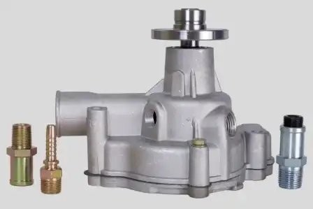 Насос водяной ГАЗ дв.4216 Евро-4 Газель-Бизнес (2 штуцера d-20 и 18 мм) АВТОМАГН 42161307010 AVTOMAGNAT