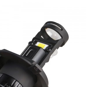 Лампа светодиодная H4 12-24V 28W 6500К (6800lm, белый) AIRLINE LED LENS (2 шт.)  AEAR124 AIRLINE