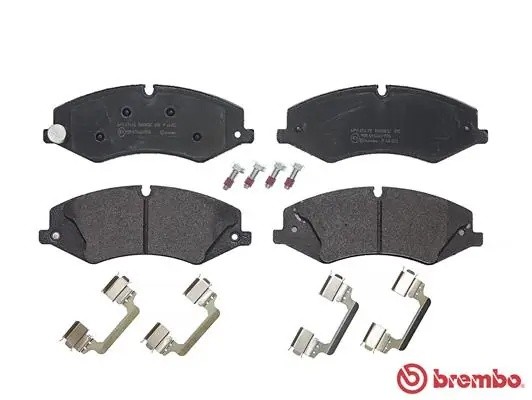 Колодки тормозные LAND ROVER Discovery,Range Rover Sport передние (4шт.) BREMBO P44022 BREMBO