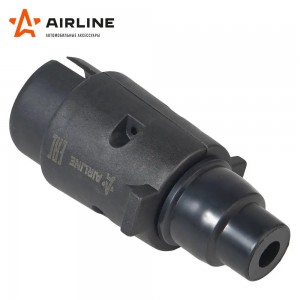 Вилка прицепа 12В 7 контактов пластик сальник ATE-23 ATE-23 AIRLINE