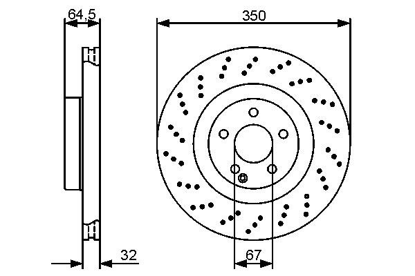 MERCEDES BENZ W221 (2005>) 0 986 479 412 BOSCH
