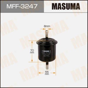 фильтр топливный!\ Ford Maverick 2.4 96-98, Nissan Almera1.4-2.0 95> MFF-3247 MASUMA