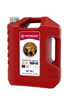 Масло моторное полусинтетическое NIRO Optima PRO 10W-40 4л (4589904928833) 1C404 1C404 TOTACHI