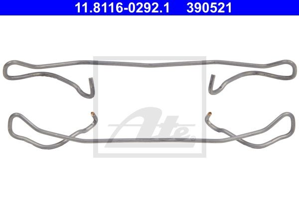 ремк-т тормозных колодок!\ Citroen C4, Peugeot 3008/5008, Volvo S60/V70 01> 11.8116-0292.1 ATE