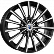 КиК Акцент 17.0 / 7.0J PCD 5x108.00 ET 50.00 ЦО 63.35 Литой / Черный с полирован 34587 K K WHEELS
