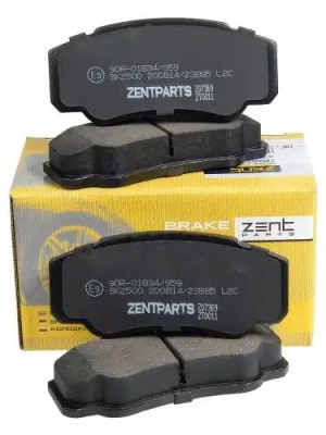 колодки дисковые задние! Peugeot Boxer,Fiat Ducato,Citroen Jumper all 02> Z07369 ZENTPARTS