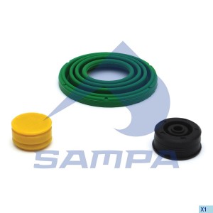 Ремкомплект суппорта WABCO PAN17 (пыльник,крышка,уплотнение,направляющая втулка, 095.696 SAMPA
