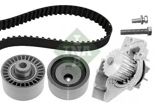 Комплект ГРМ PEUGEOT 206,306,307 CITROEN Xsara (99-05) с насосом водяным INA 530 0470 30 INA