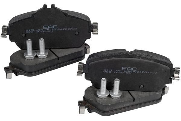 колодки дисковые перед.! с антискрип. пл.\ MB W205 C180 1.6-2.0/2.2CDI 14> 000-707B-SX STELLOX