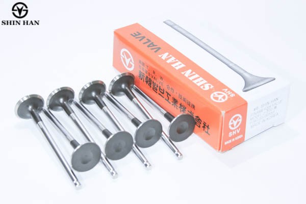 Клапан выпускной CHEVROLET Cruze (09-) (1.6),Aveo (03-) (1.4/1.6) SHINHAN 25192555 SHINHAN