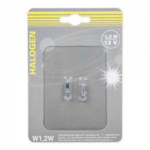 Лампа 12V W1.2W W2x4.6d блистер (2шт.) GANZ GIP06059 GANZ