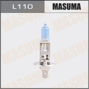 лампа! галогенная (H1) 12V 55W BLUE\ L110 MASUMA