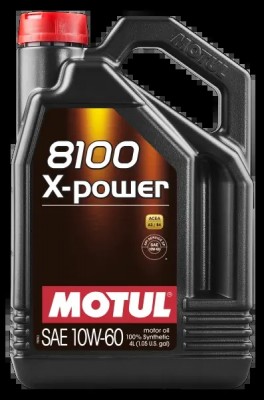 Масло моторное 8100 X-Power 10W-60 4л (109656) 106143 106143 MOTUL