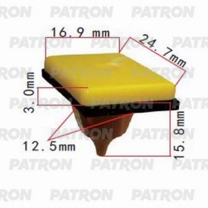 KIA SPORTAGE /CARNIVAL крепеж порога P370674 PATRON