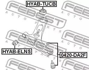 Сайлентблок HYAB-ELNS HYABELNS FEBEST