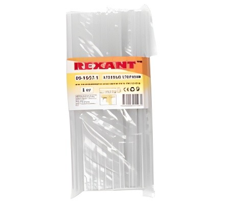 Стержень клеевой 11.3х270мм прозрачный 1кг. REXANT 09-1857-1 REXANT