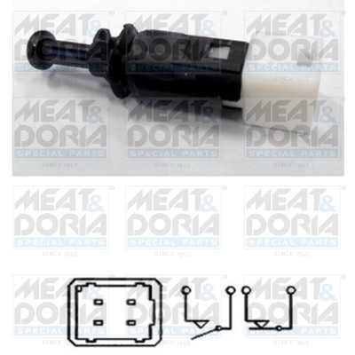 Выключатель MITSUBISHI Colt стоп-сигнала MEAT&DORIA 35033 MEAT DORIA