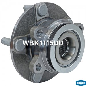 Ступица в сборе [перед, ABS, Kit] NISSAN Qashqai, +2 I (J10, NJ10), X-Trail (T31 WBK1115UU KRAUF