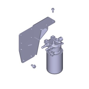 Фильтр ЯМЗ-5344 тонкой очистки топлива в сборе АВТОДИЗЕЛЬ 5344.1117010-20 YAMZ