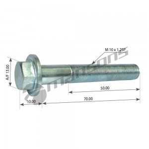 Болт IVECO коллектора выпускного MANSONS 750.003 MANSONS