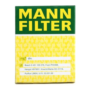 SUZUKI GRAND VITARA (1998-2005) W6101 MANN FILTER