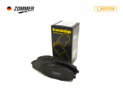 Колодка тормозная передняя CHEVROLET Lanos, Spark, DAEWOO Matiz, Cherry QQ (к-т  Z_96273708 ZOMMER