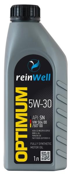 Масло моторное REINWELL VW504/507 5W30 синт.1л 4943 REINWELL