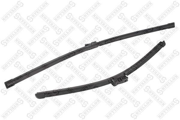 щетки плоск. к-т! 600/24'+450/18', Push button19\ VW Caddy/Touran 03> 201-607-SX STELLOX